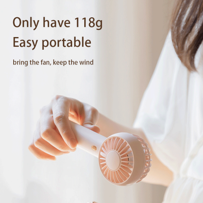 Hand Free Lazy Fan Electric Wireless USB Fan Mini Two Heads Neck Hold Fan