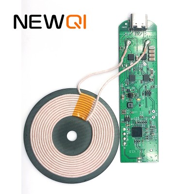 Best Selling Fast Wireless Charging PCB Transmitter Qi Certified 10W FAST Wireless Charger Module